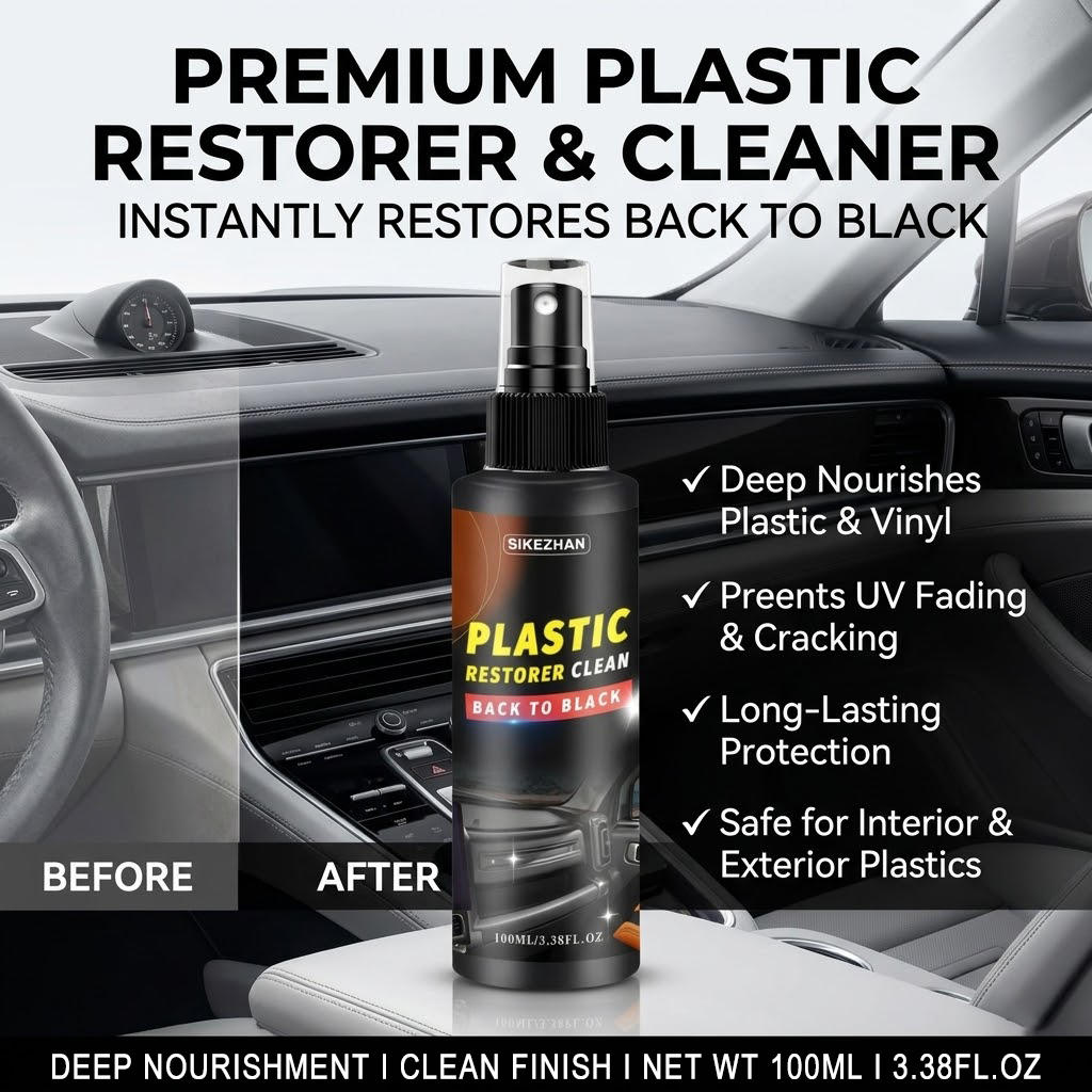 Trim Restorer Plastic - SIKEZHAN Plastic Restorer Clean: Back to