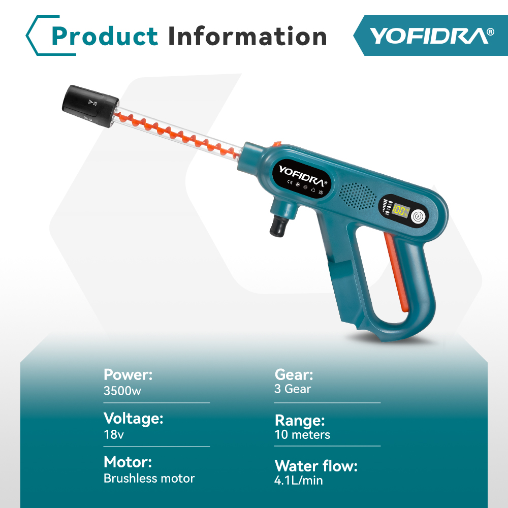 YOFIDRA 3500W Brushless High P - مراجعة Car Shampoo Ph وسعره