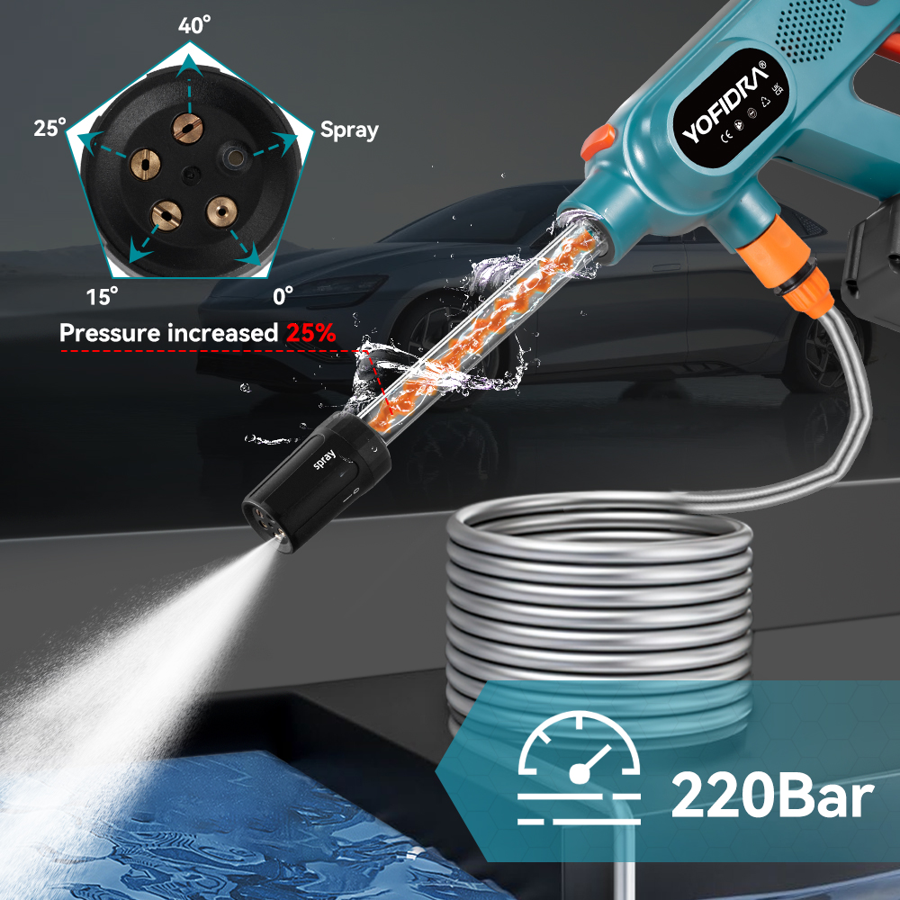 YOFIDRA 3500W Brushless High P - مراجعة Car Shampoo Ph وسعره
