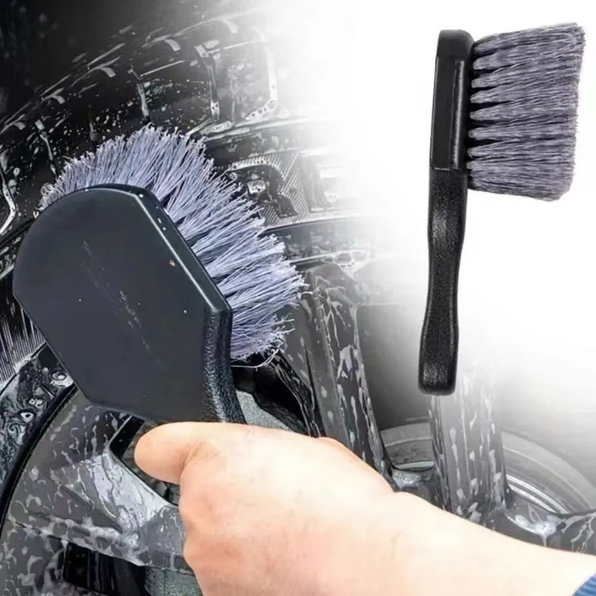 Car Wheel Cleaning Brush Detai - مراجعة Detailing Brush Set وسعره