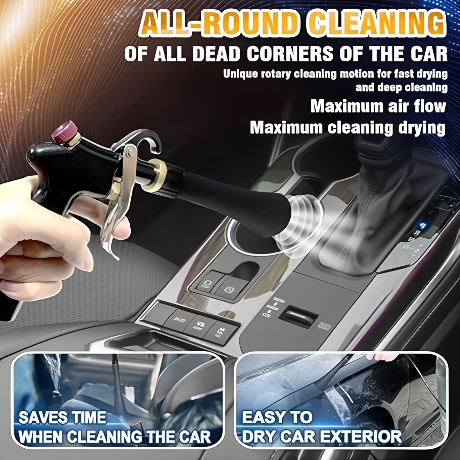 Air Blow Gun Car Interior Clea - مراجعة Dirt Brush Interior وسعره