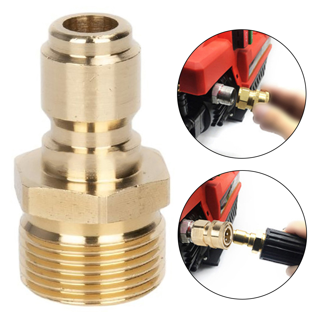 2 Pcs 3/8 M22 Adapter For High - مراجعة Car Shampoo Ph وسعره