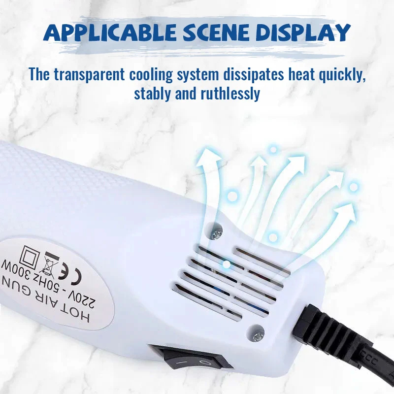 Hot Air Gun 220V Soldering Tem - مراجعة Dryer Car Blower وسعره