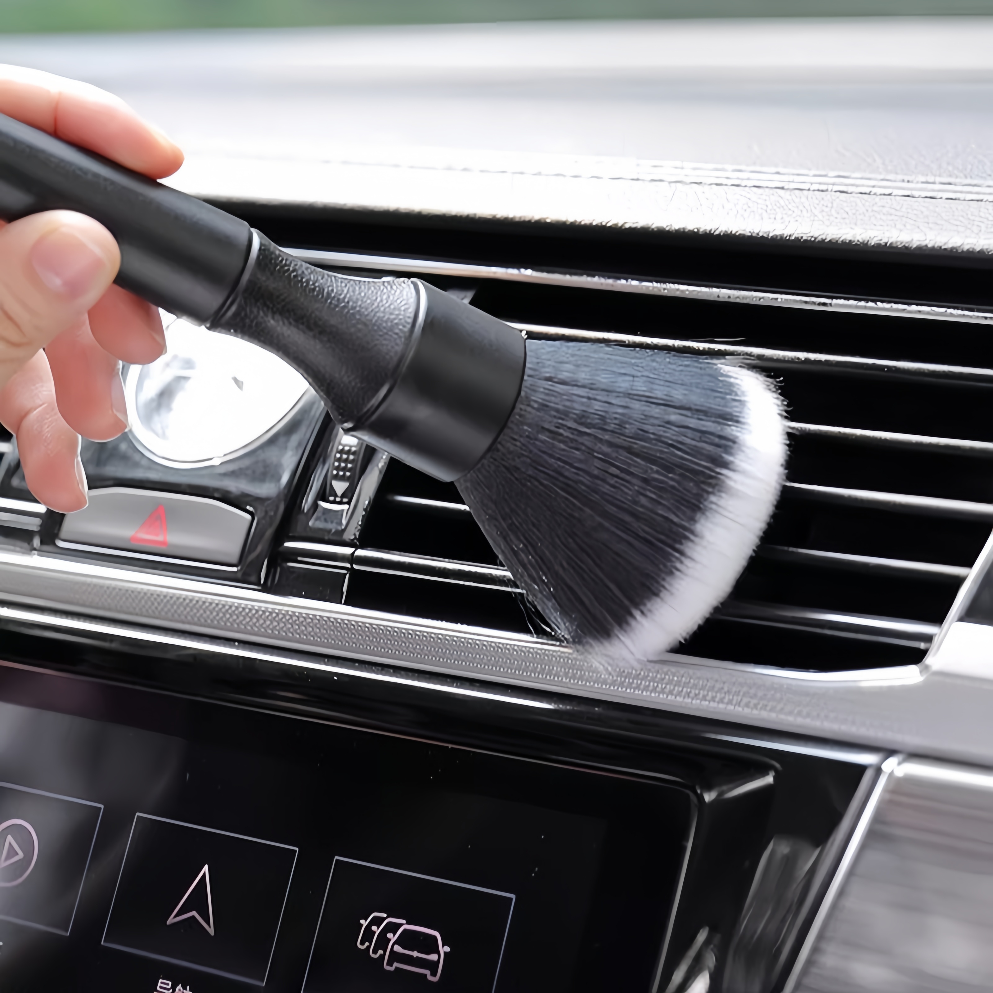 Car cleaning brush, car interi - مراجعة Dirt Brush Interior وسعره
