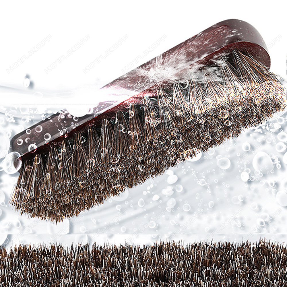 Premium Horsehair Shoe Brush F - مراجعة Dirt Brush Interior وسعره