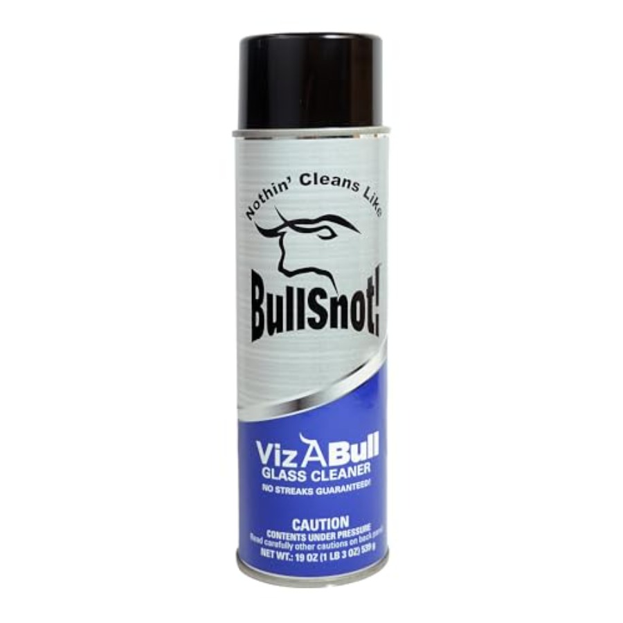 BullSnot VizABull Glass Cleane - مراجعة Glass Cleaner Streak وسعره