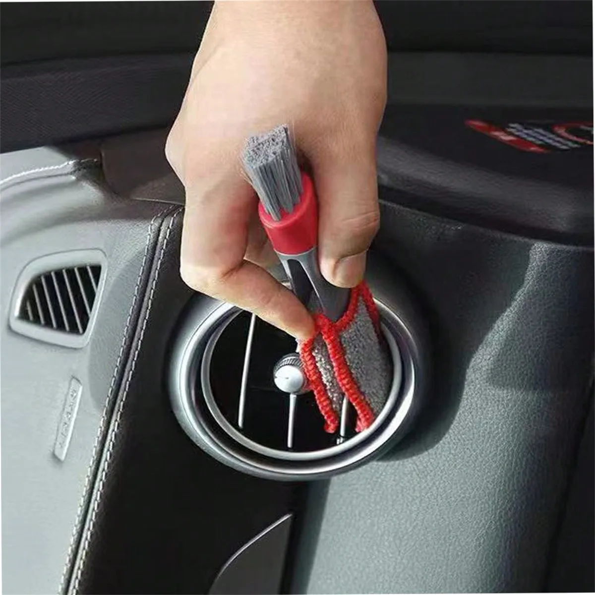 1pc Double-Headed Brush, Car A - مراجعة Car Cleaning Brush وسعره