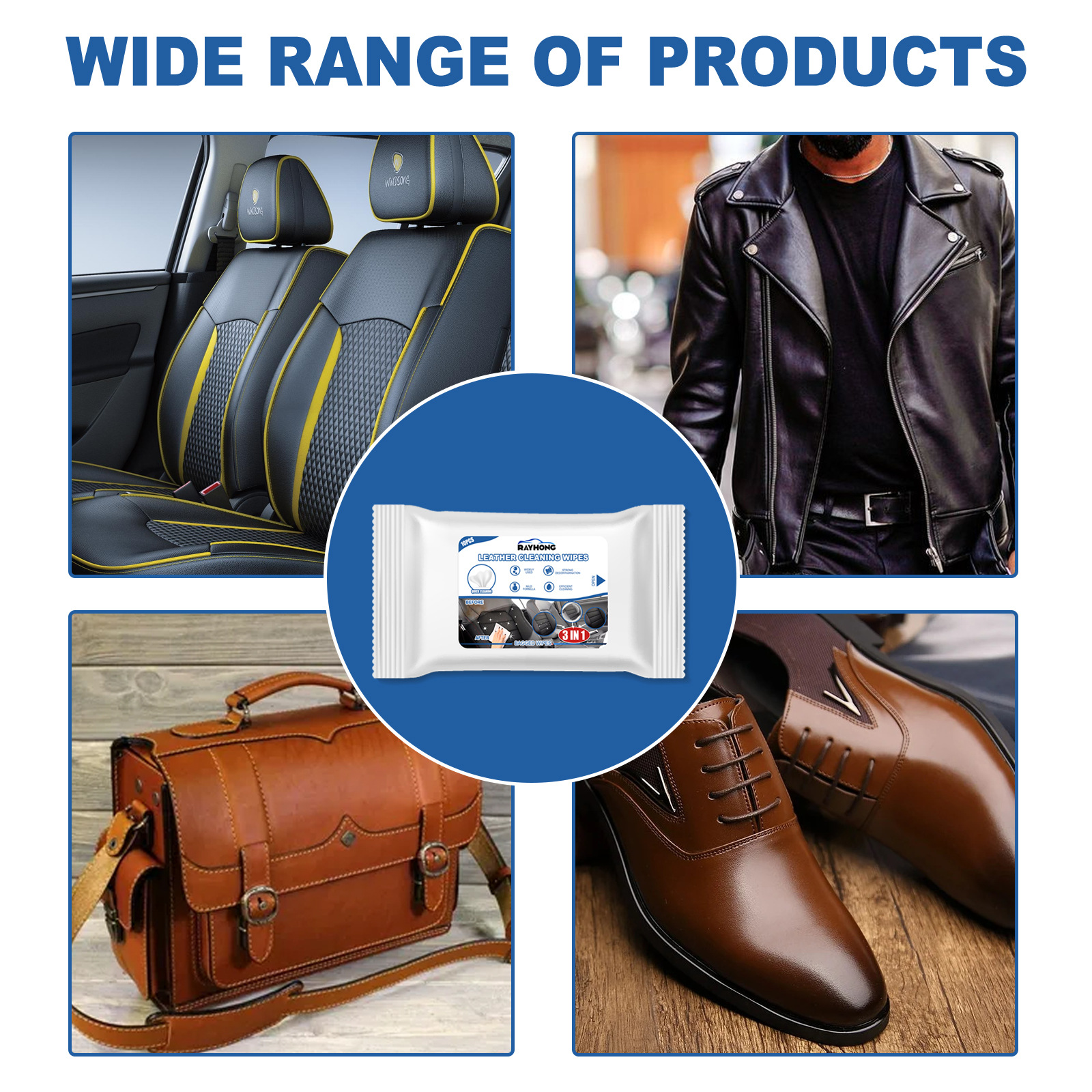 Car Leather Cleaning Wipes, Se - مراجعة Dirt Brush Interior وسعره