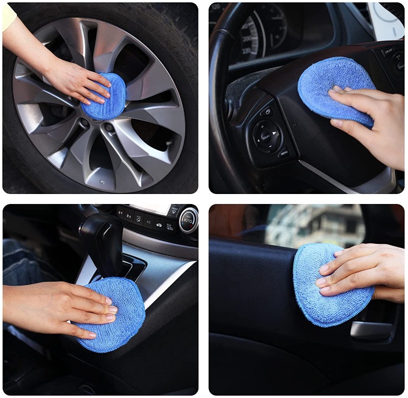 10Pcs Car Detailing Applicator - مراجعة Wax Applicator Pad وسعره