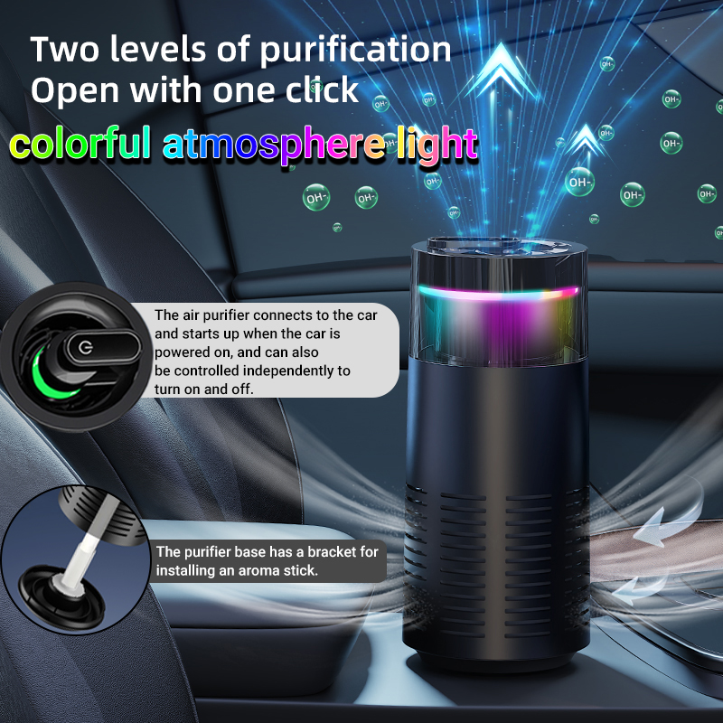 Mini Air Purifier with Aromath - مراجعة Odor Eliminator Car وسعره