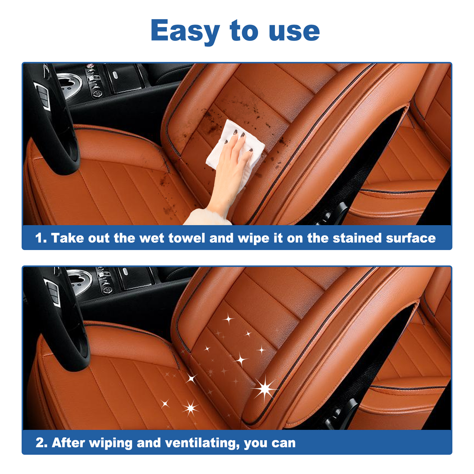 Rayhong Car Leather Cleaning W - مراجعة Dirt Brush Interior وسعره