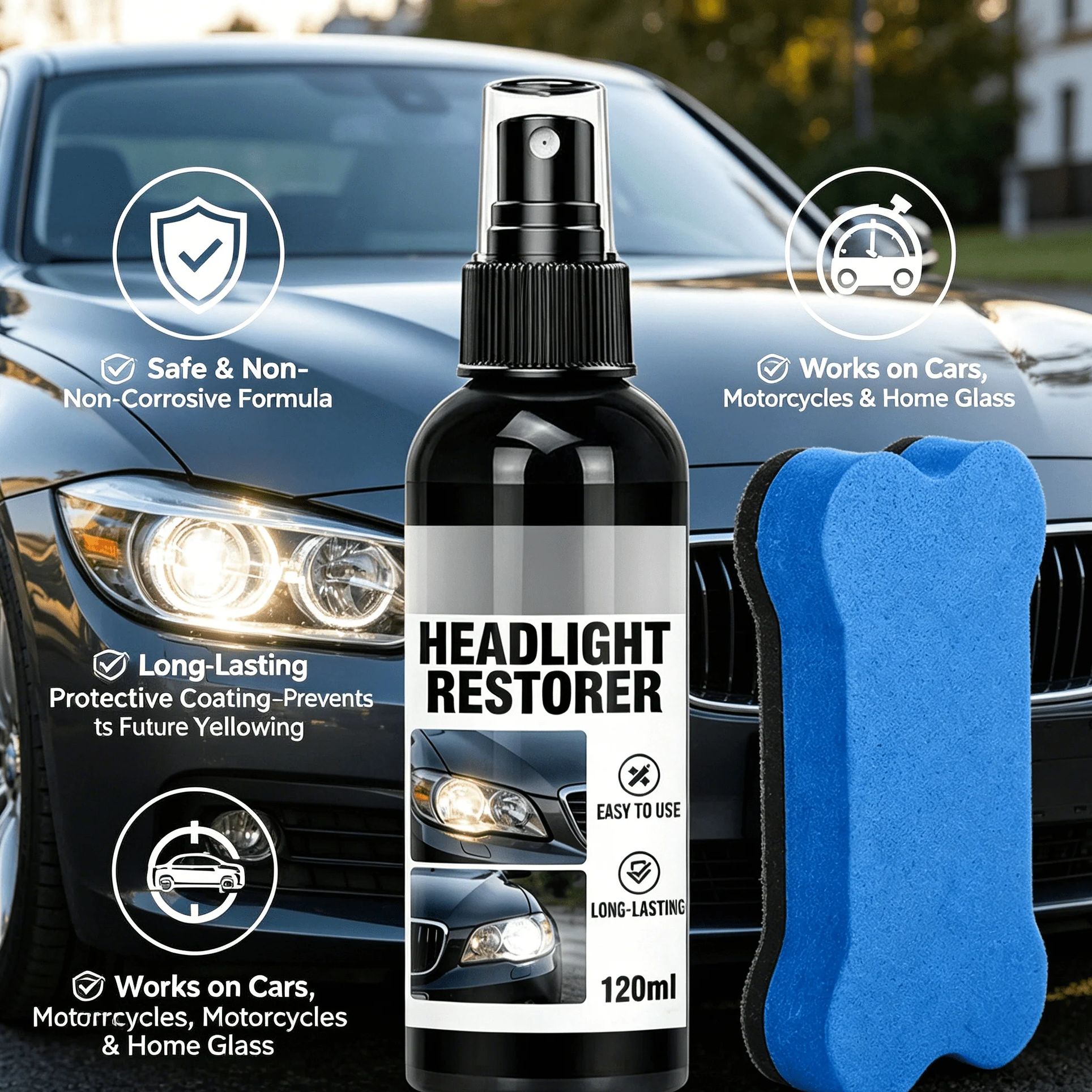 120ml Black Shine Plastic Rest - مراجعة Trim Restorer Plastic وسعره