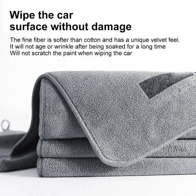Grey Microfiber Car Cleaning T - مراجعة Microfiber Towel Detailing وسعره