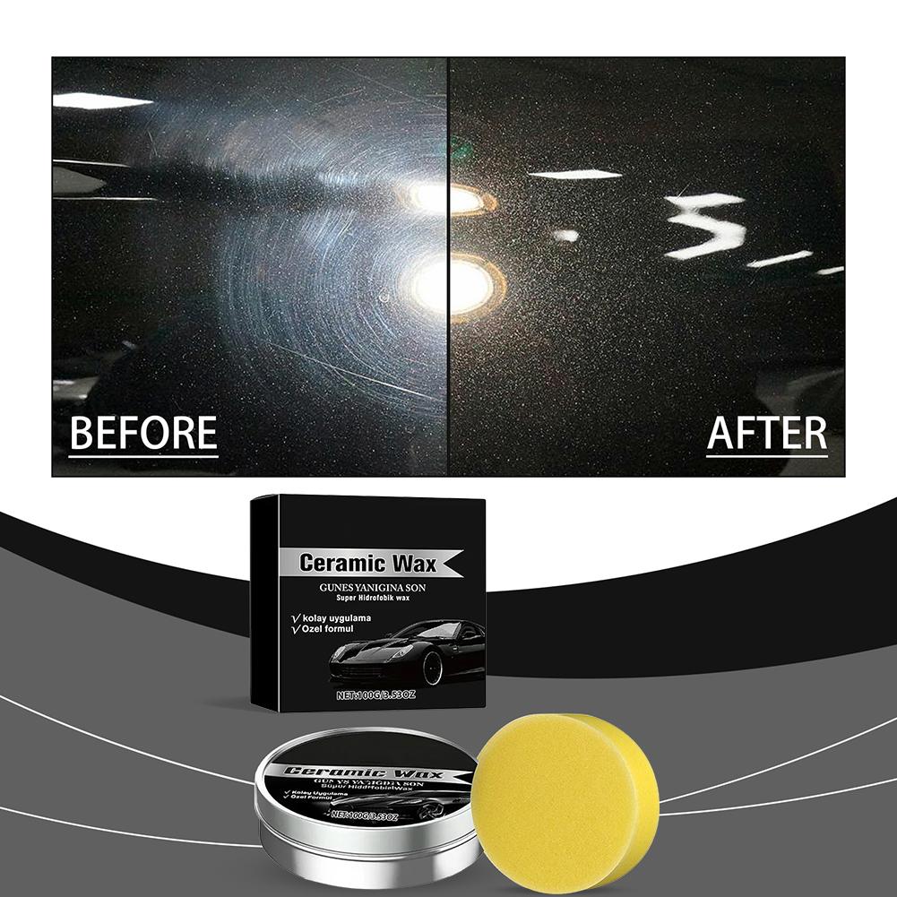 Car Scratch Repair Wax Titaniu - مراجعة Car Wax Ceramic Coating وسعره