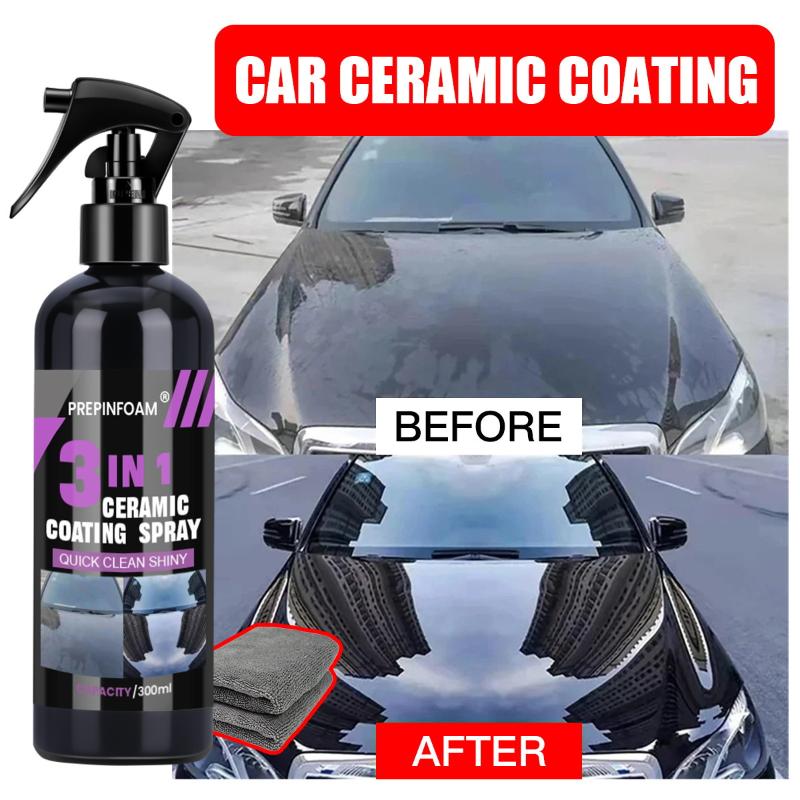 3 In 1 Car Ceramic Liquid Coat - مراجعة Car Wax Ceramic Coating وسعره