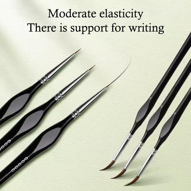 11Pcs Miniature Detail Paint B - مراجعة Detailing Brush Set وسعره