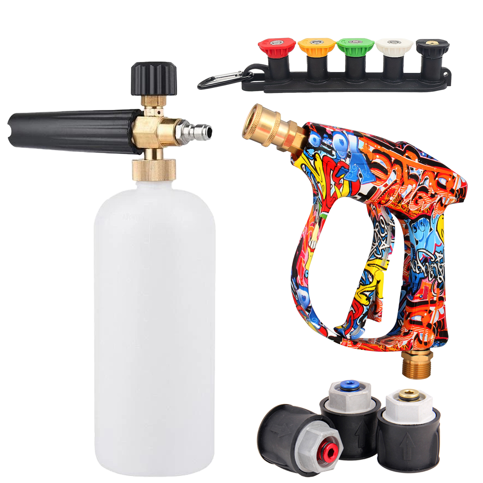 4350PSI High Pressure Water Gu - مراجعة Pressure Washer Foam Gun وسعره