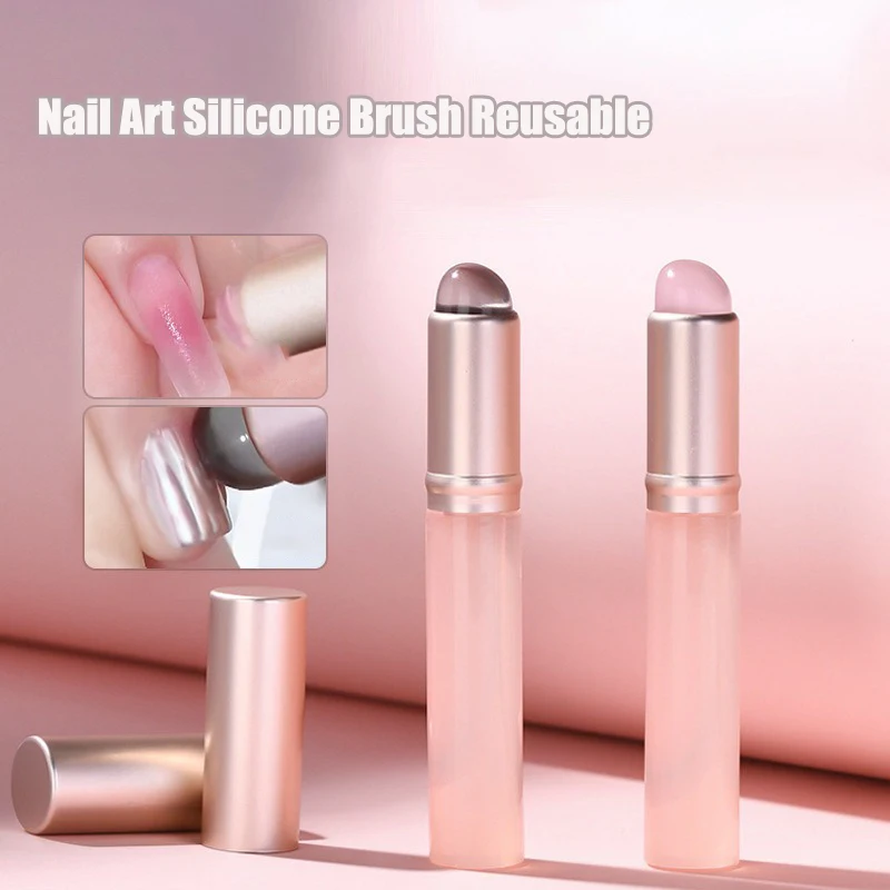 1Pcs Nail Art Silicone Applica - مراجعة Wax Applicator Pad وسعره