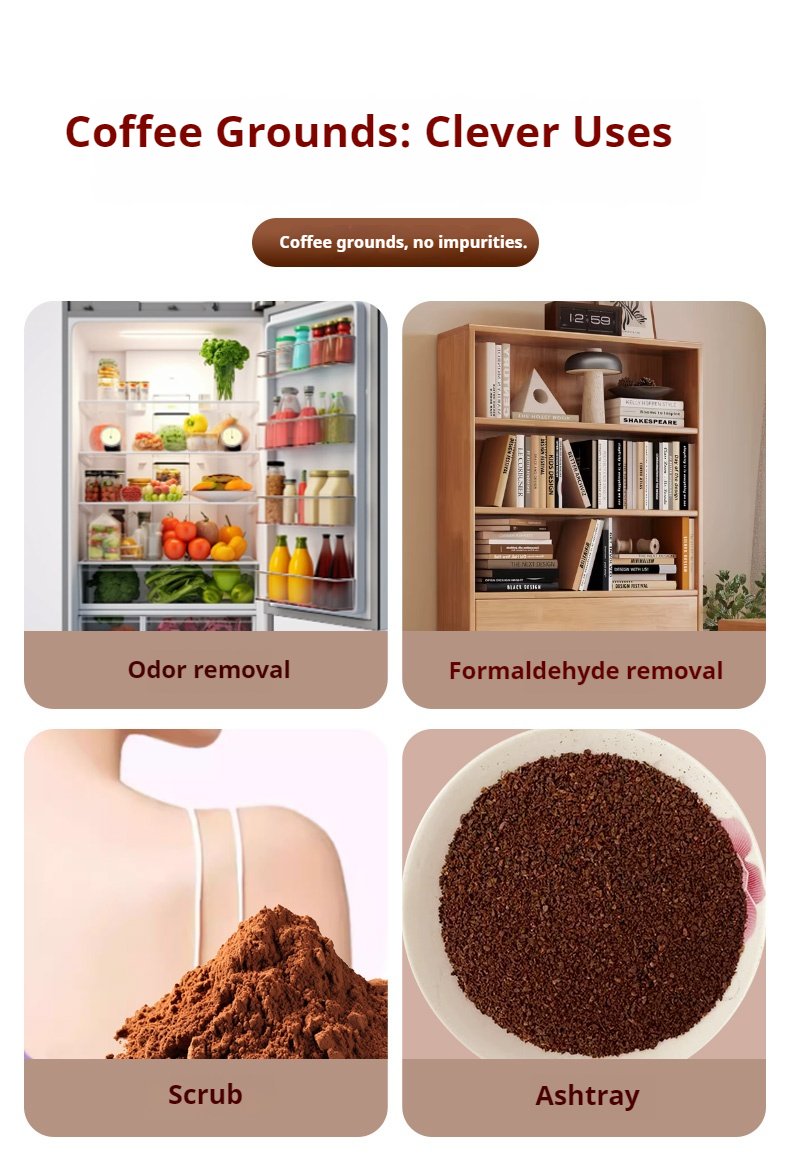 5pcs Eco-Friendly Coffee Groun - مراجعة Odor Eliminator Car وسعره