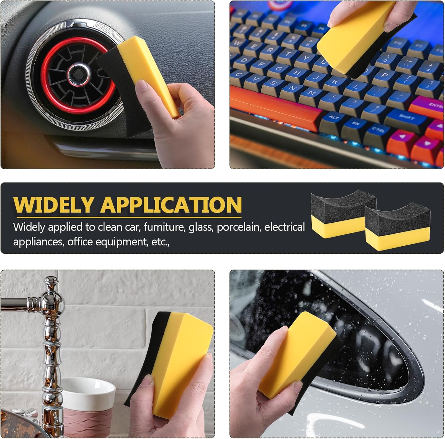 Auto Cleaning Sponge Brush Wax - مراجعة Wax Applicator Pad وسعره