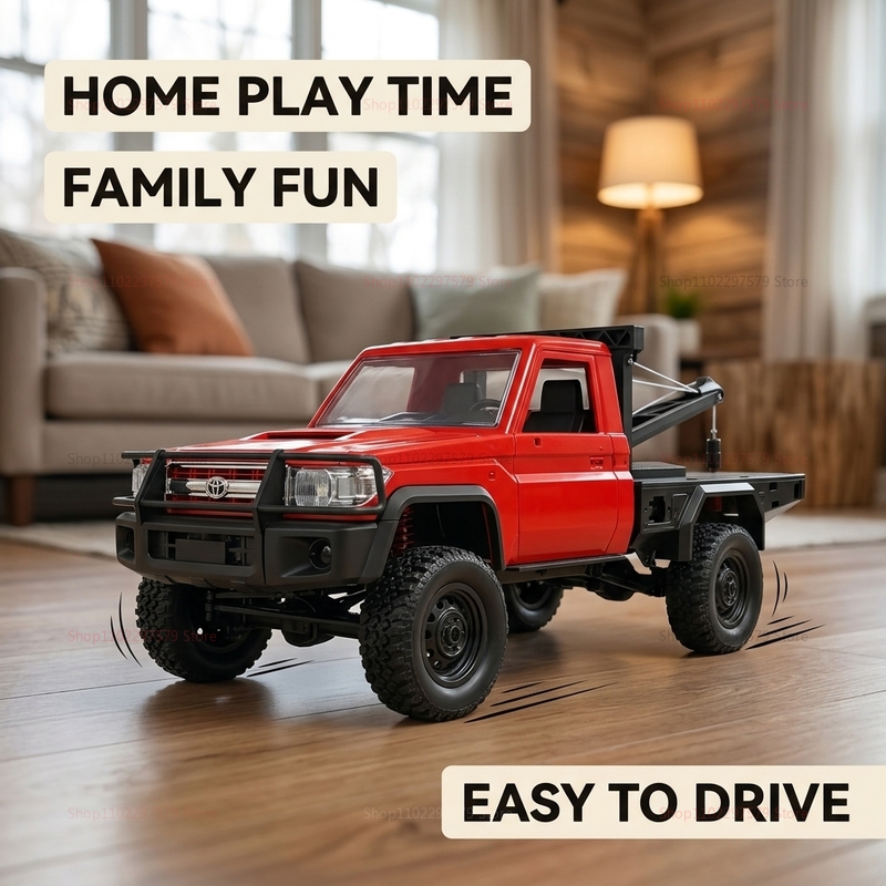New MN82T RC Crawler 2.4G 4WD  - مراجعة Dirt Brush Interior وسعره