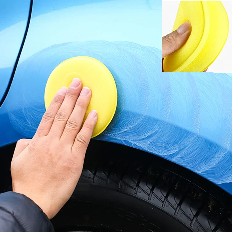 12Pcs Round Car Waxing Polish  - مراجعة Wax Applicator Pad وسعره