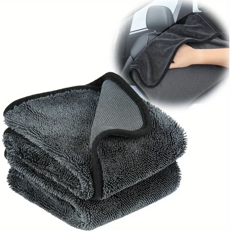 Microfiber Twist car wash towe - مراجعة Microfiber Towel Detailing وسعره