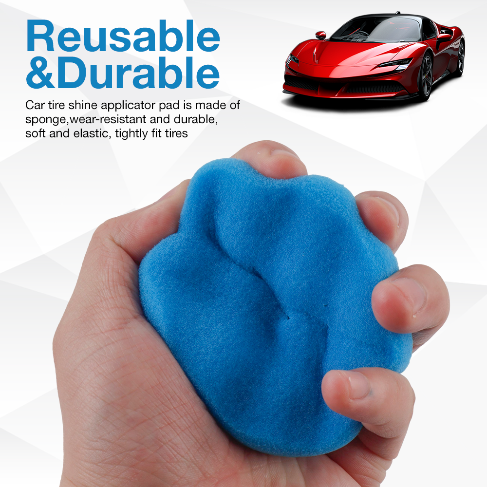 Tire Shine Applicator, Car Pol - مراجعة Wax Applicator Pad وسعره