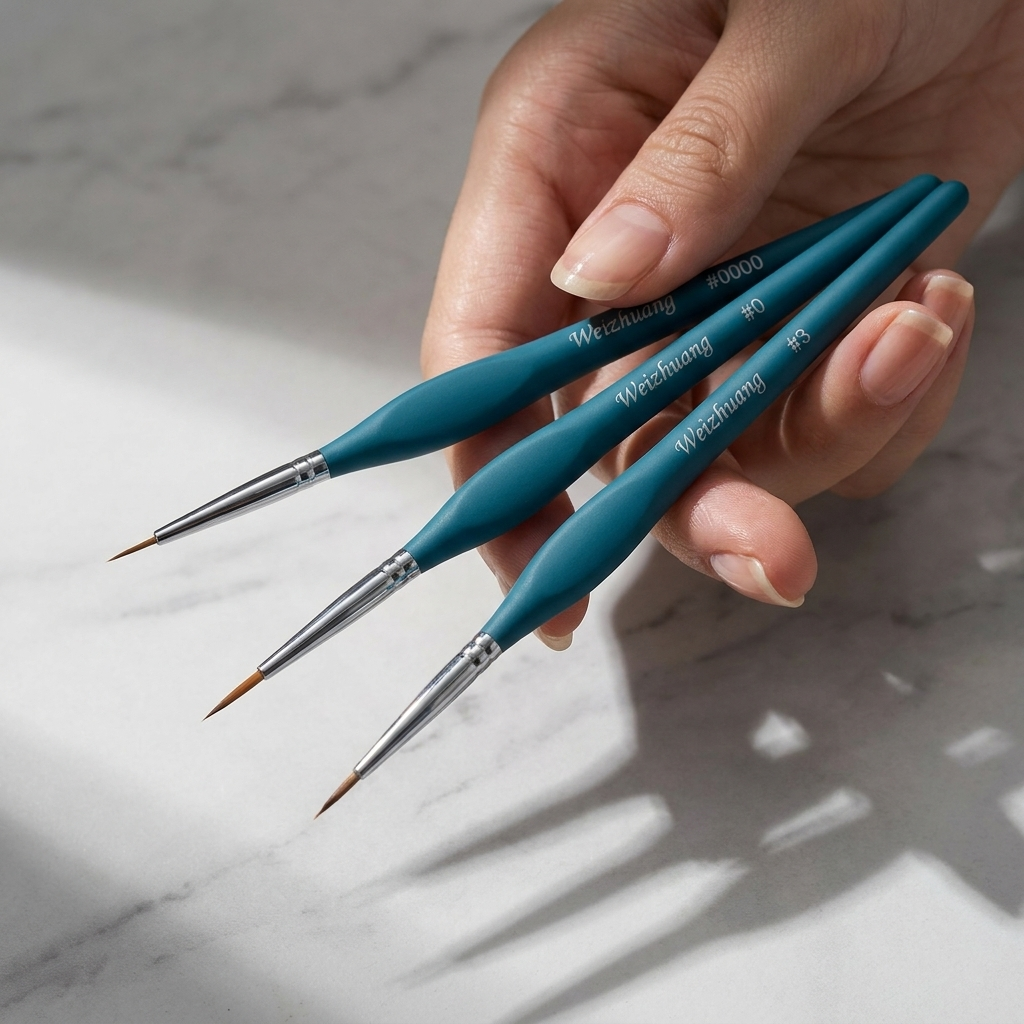 11 PCS Miniature Paint Brushes - مراجعة Detailing Brush Set وسعره