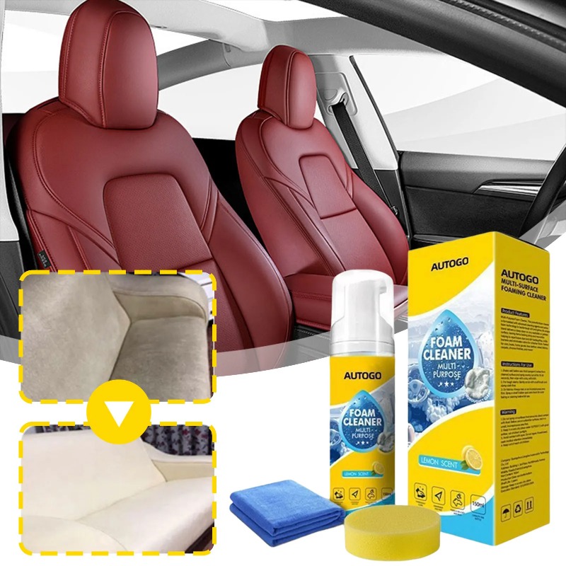 Multipurpose Foam Cleaner For  - مراجعة Leather Cleaner Interior وسعره