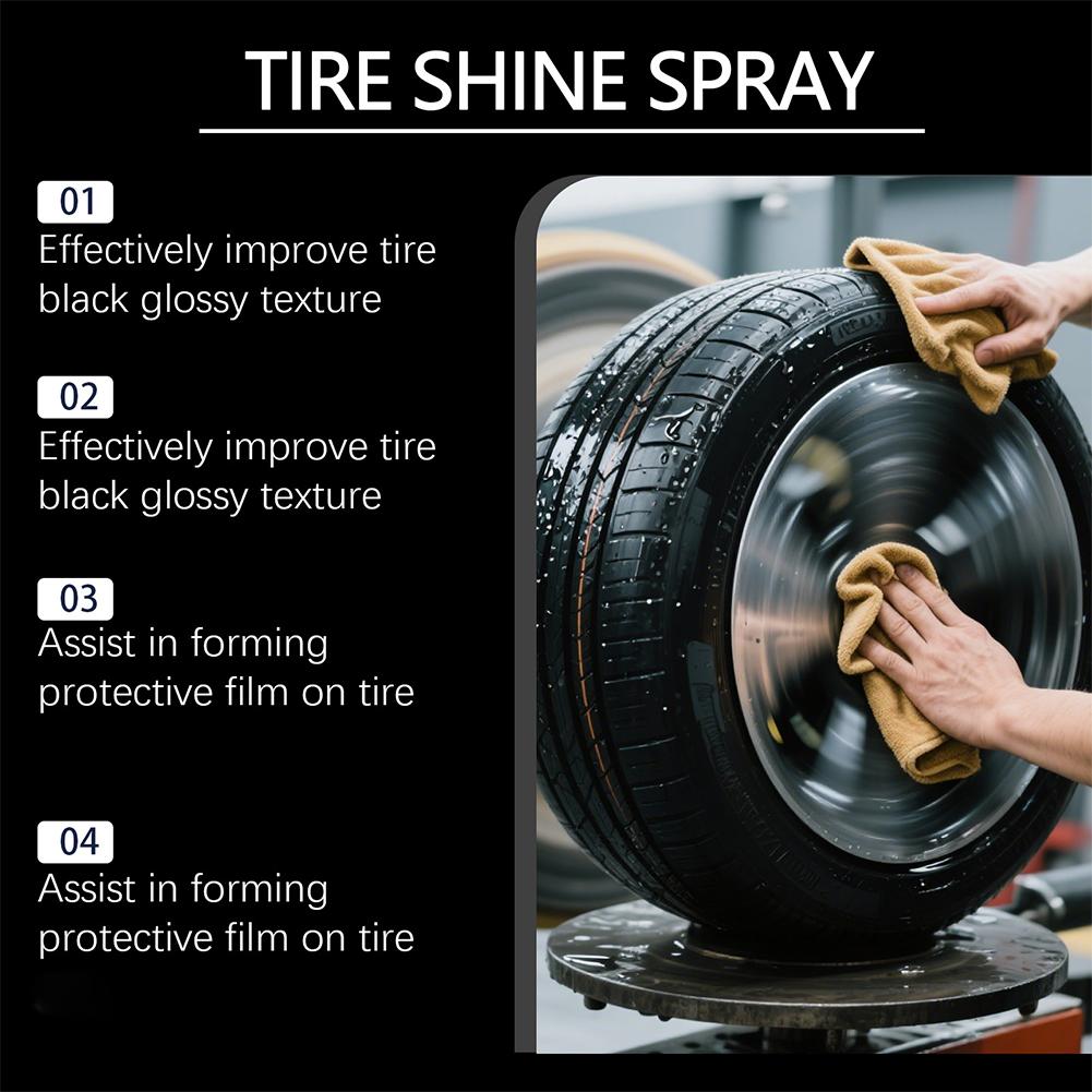 Tyre Gloss Tire Coating Spray  - مراجعة Tire Shine Spray Sealant وسعره