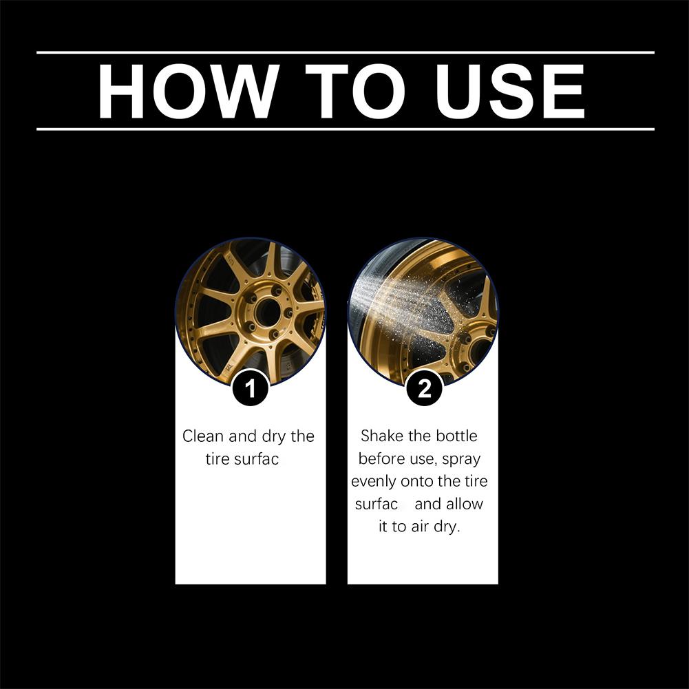 Tyre Gloss Tire Coating Spray  - مراجعة Tire Shine Spray Sealant وسعره