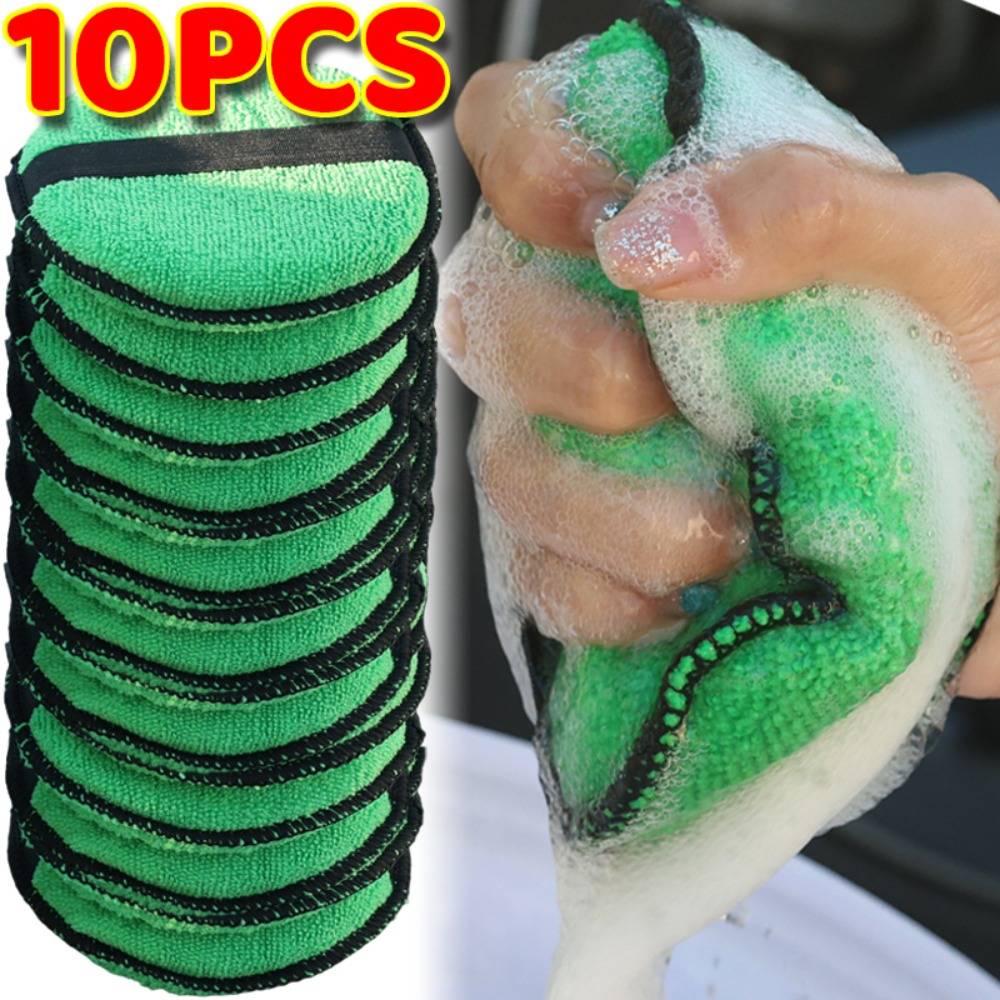 10/5PCS Microfiber Wax Applica - مراجعة Wax Applicator Pad وسعره