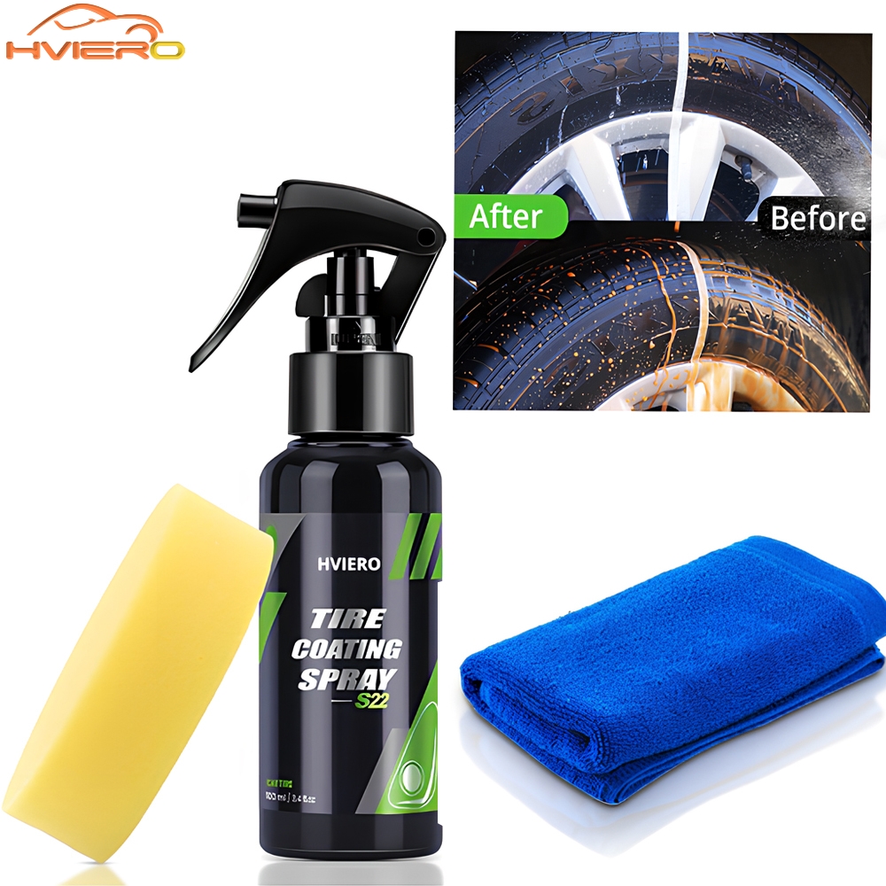 Car Refurbish Tyre Gloss Tire  - مراجعة Tire Shine Spray Sealant وسعره