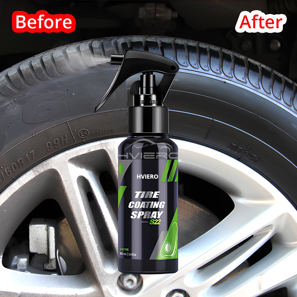 Car Refurbish Tyre Gloss Tire  - مراجعة Tire Shine Spray Sealant وسعره
