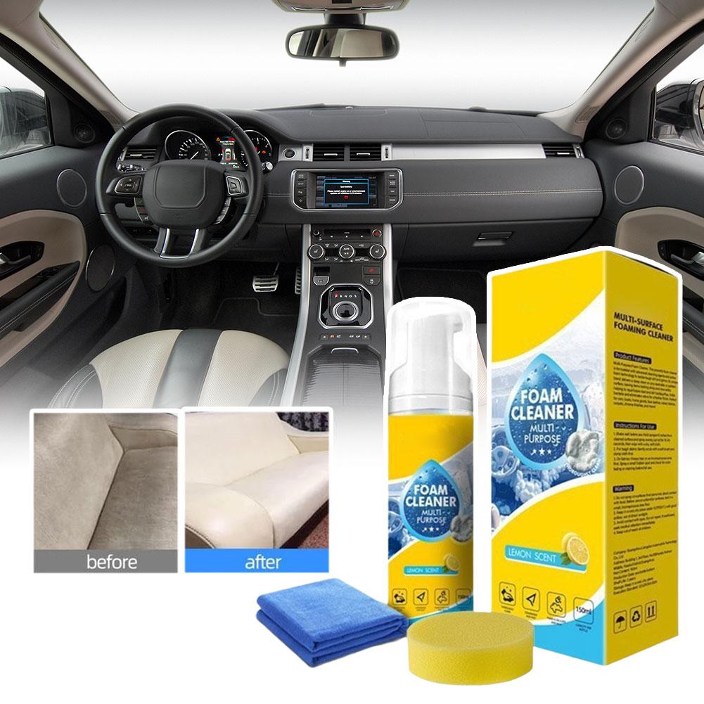 Lemon Scent Foam Cleaner For A - مراجعة Interior Detailing Kit وسعره
