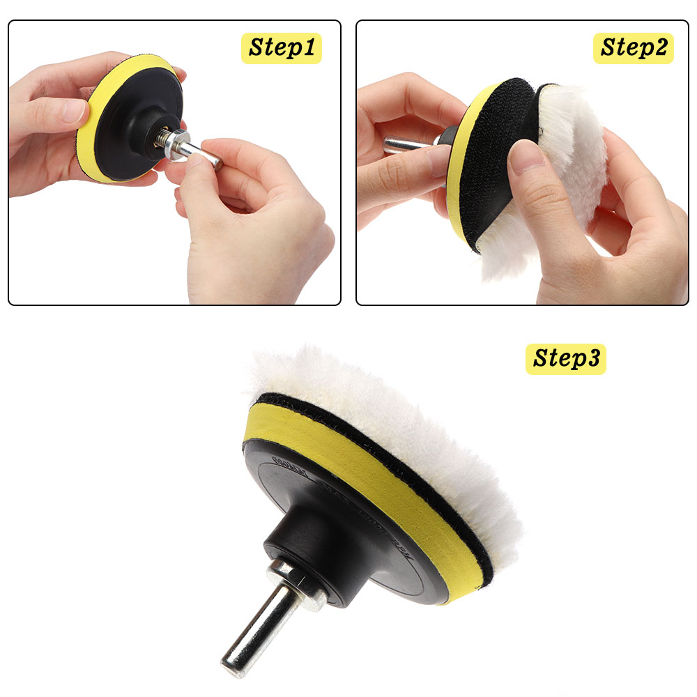 8pcs Auto Car Polishing Pad Ki - مراجعة Polish Pad Set Buffer وسعره