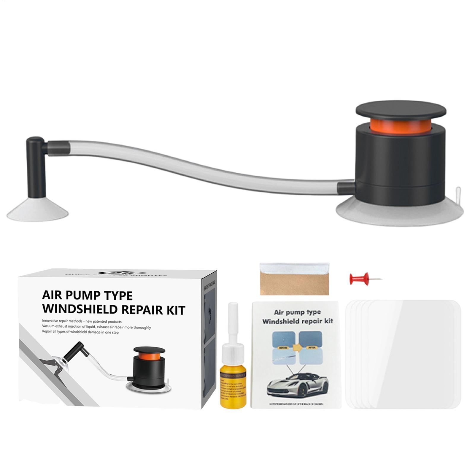 Windshield Repair Kit Automoti - مراجعة Glass Cleaner Streak وسعره