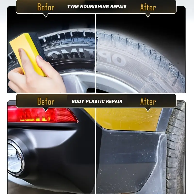 KJM 30ml Tyre Black Trim Resto - مراجعة Trim Restorer Plastic وسعره