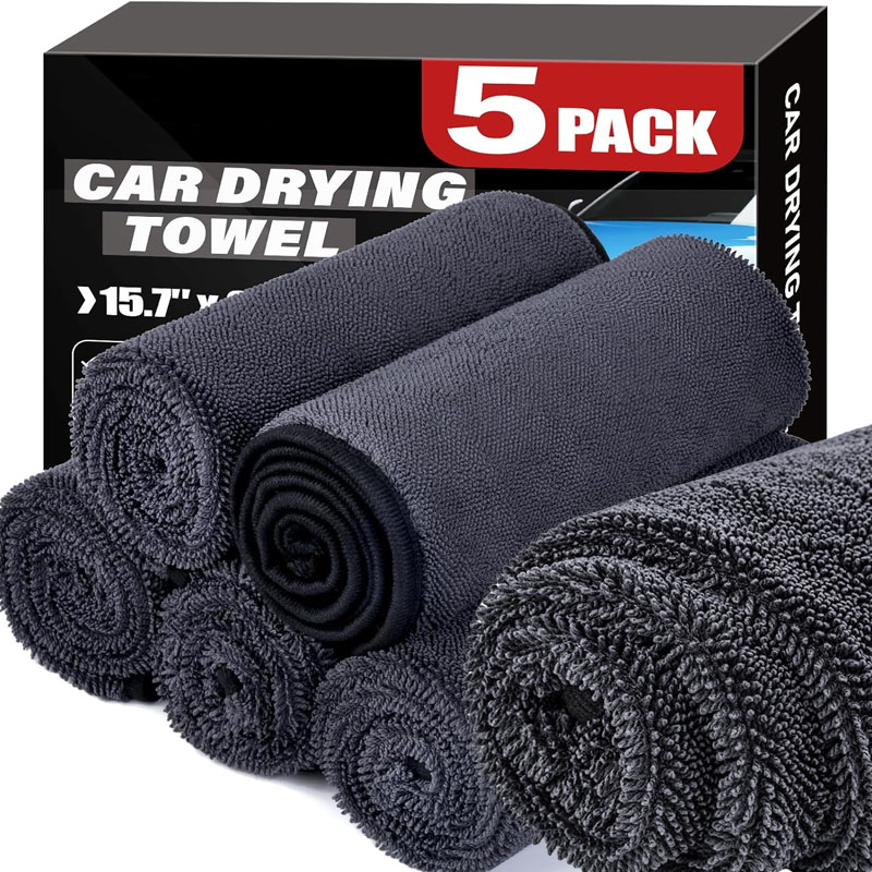1/5pcs Heavy-Duty Car Towel 12 - مراجعة Microfiber Towel Detailing وسعره