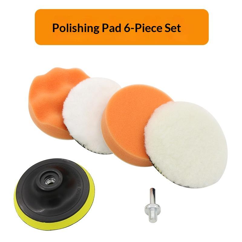 6 Pcs Foam Pad Buffer Kit Poli - مراجعة Polish Pad Set Buffer وسعره