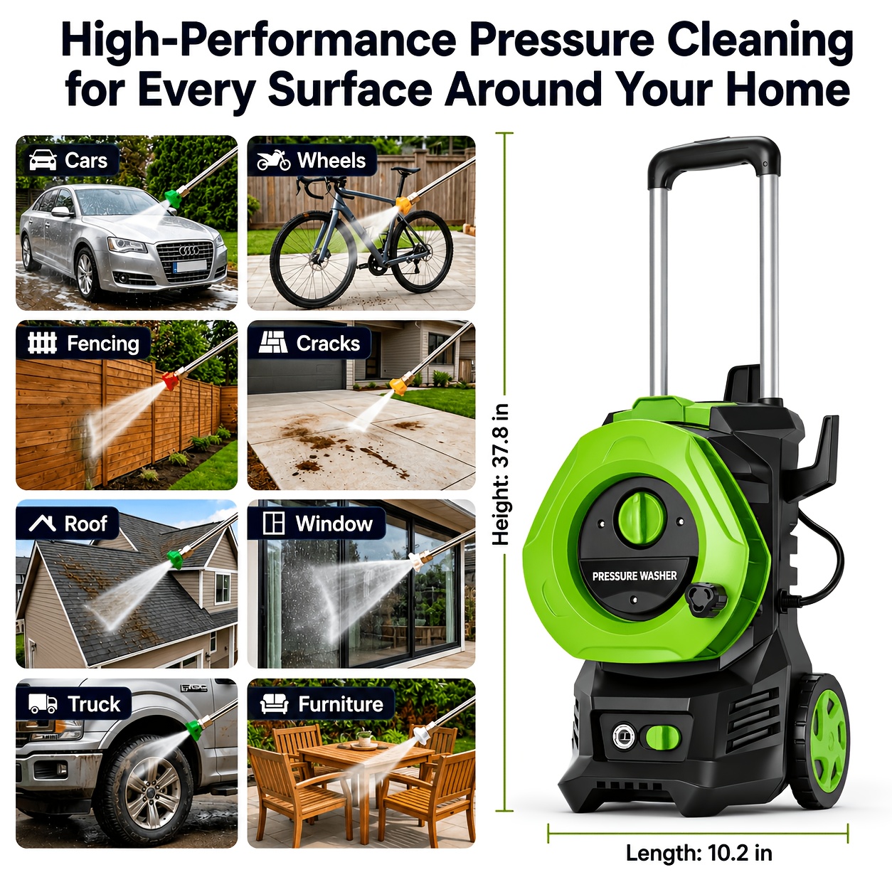 Electric Pressure Washer Power - مراجعة Foam Cannon Car Wash وسعره