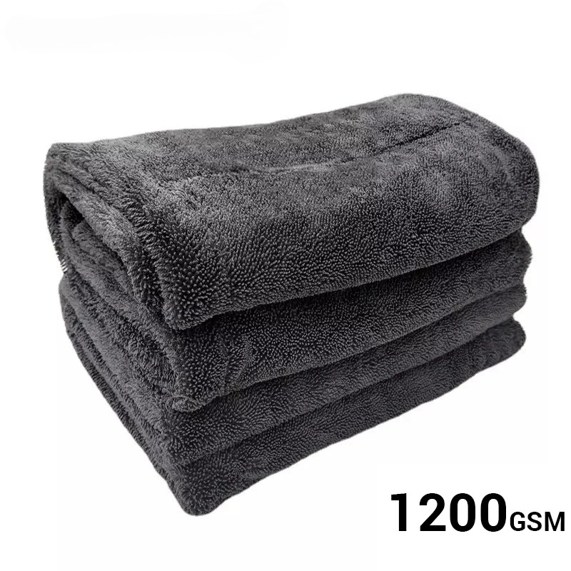 1200GSM Car Wash Towel Microfi - مراجعة Interior Detailing Kit وسعره