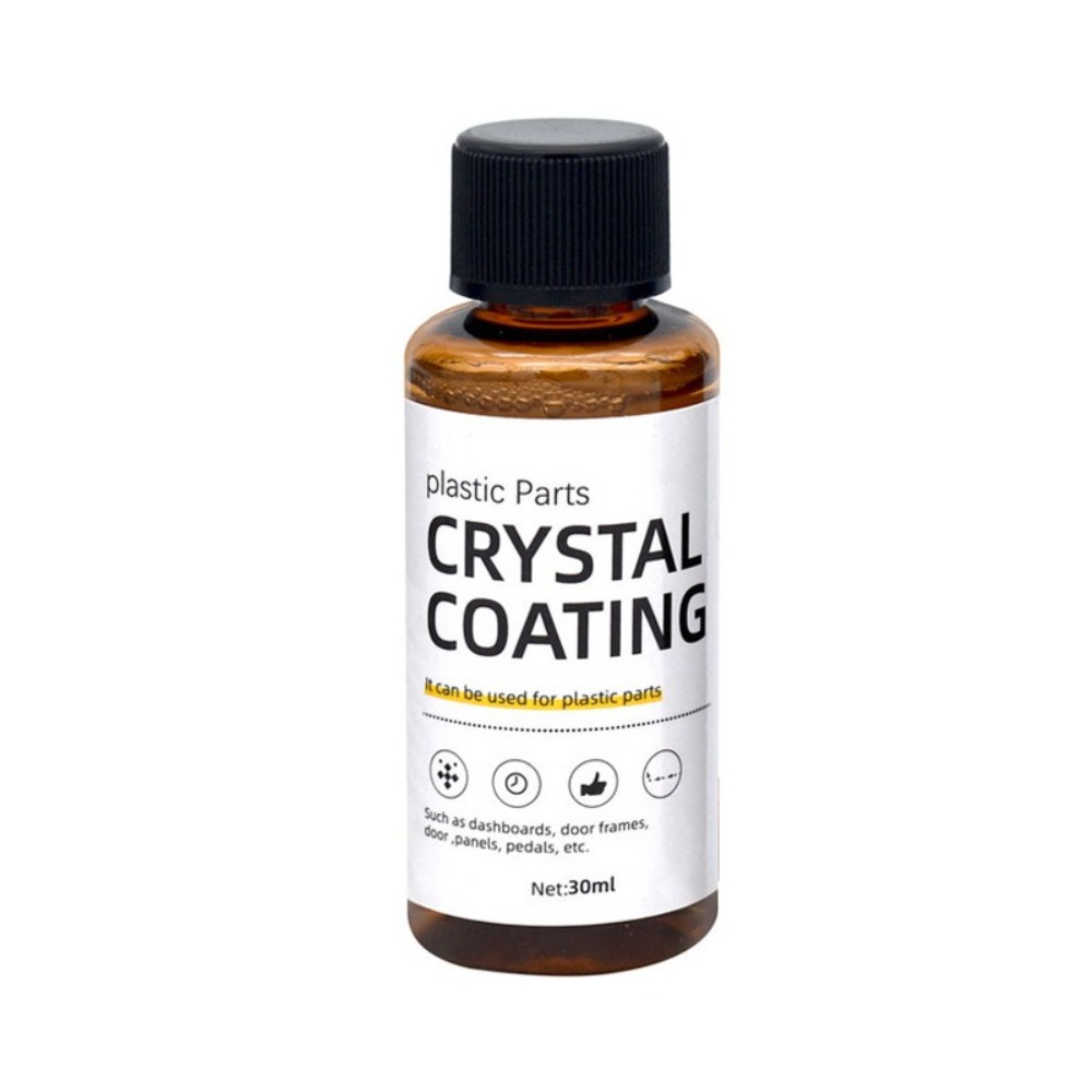 New Durable Crystal Coating Re - مراجعة Trim Restorer Plastic وسعره
