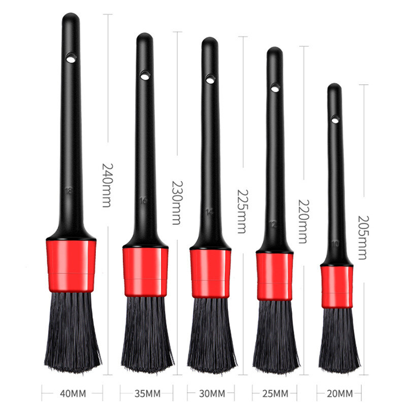 SEAMETAL 5pcs Car Detailing Br - مراجعة Interior Detailing Kit وسعره