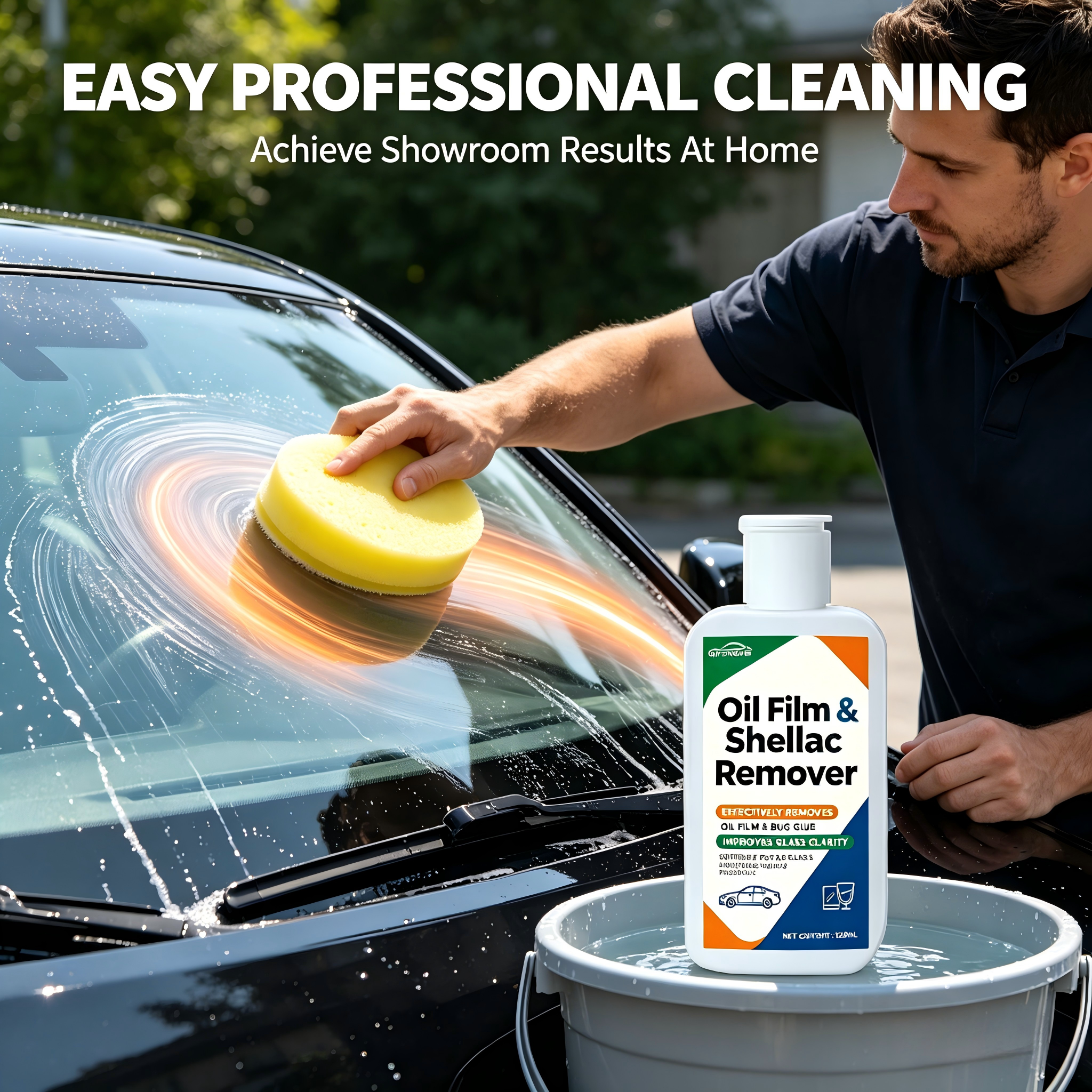 120ML Car Windshield Oil Film  - مراجعة Glass Cleaner Streak وسعره