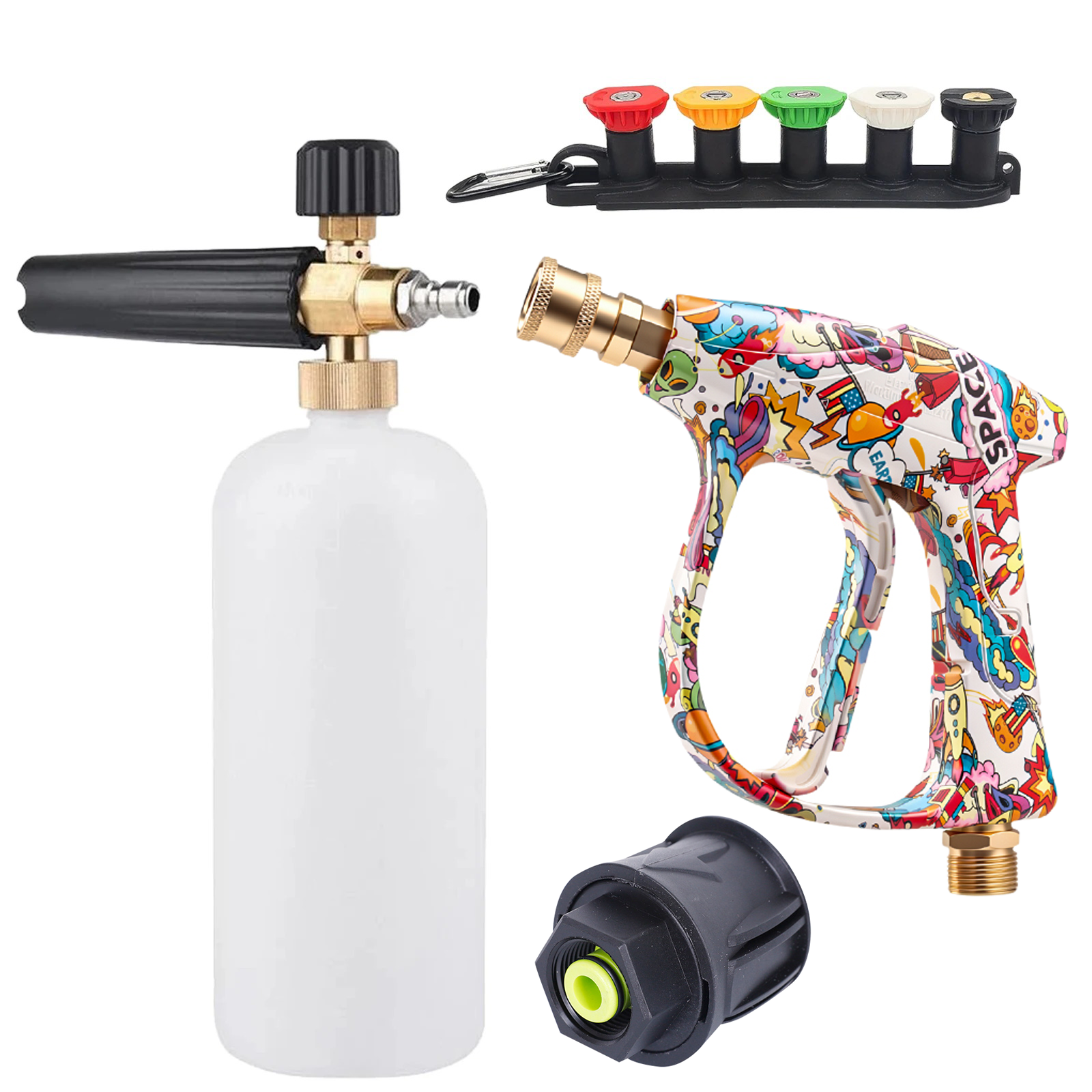 Short Pressure Washer Gun with - مراجعة Pressure Washer Foam Gun وسعره
