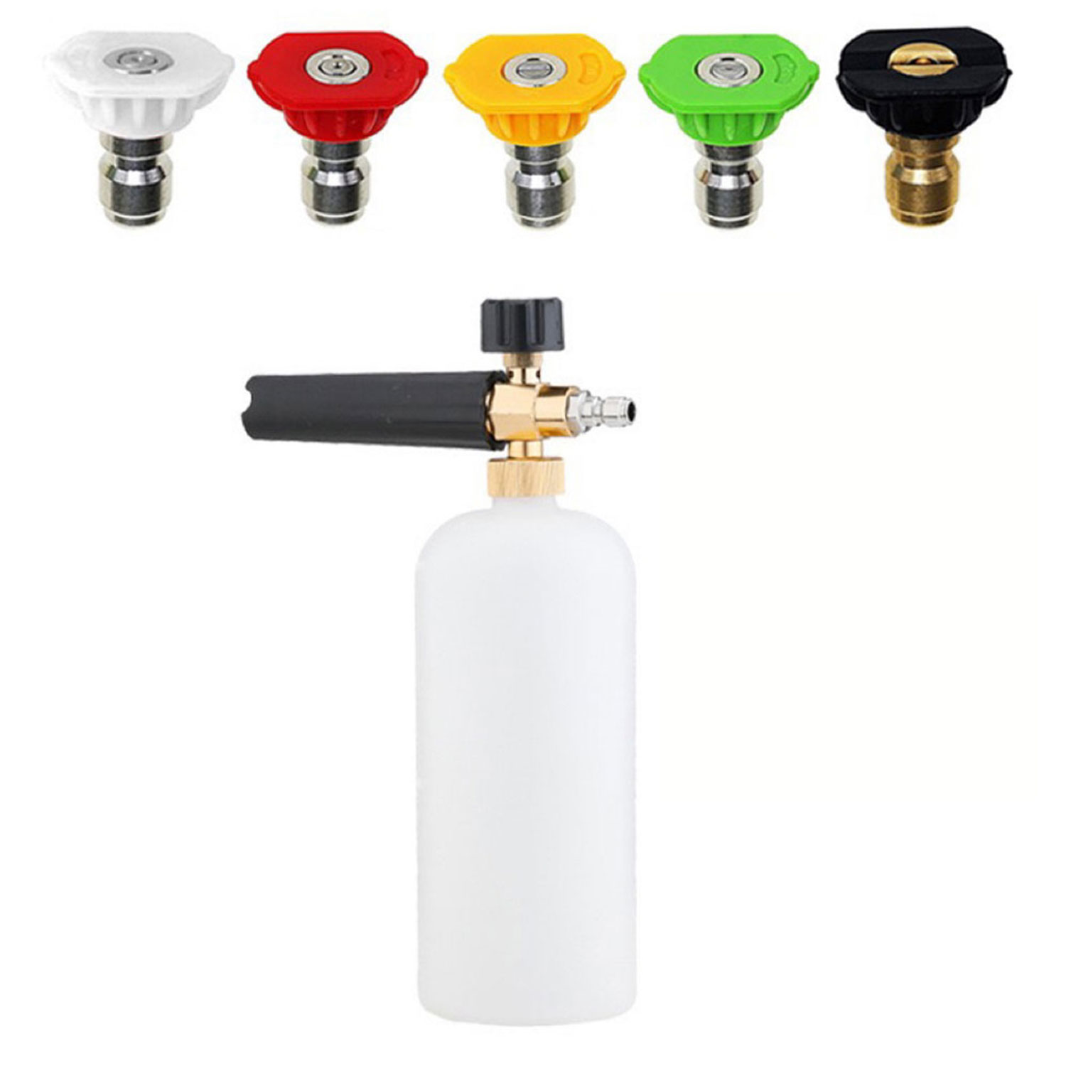 Snow Foam Cannon with 1/4 Inch - مراجعة Pressure Washer Foam Gun وسعره