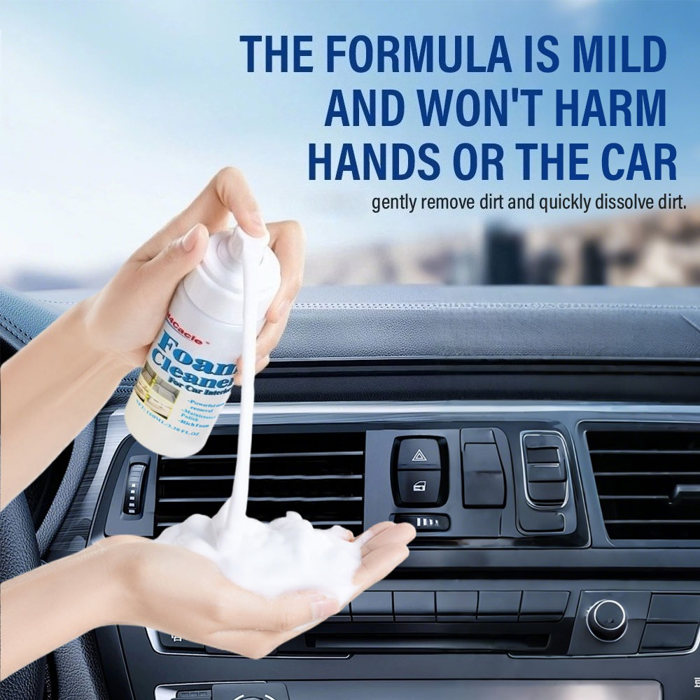 Multi-Purpose Foam Cleaner Car - مراجعة Trim Restorer Plastic وسعره