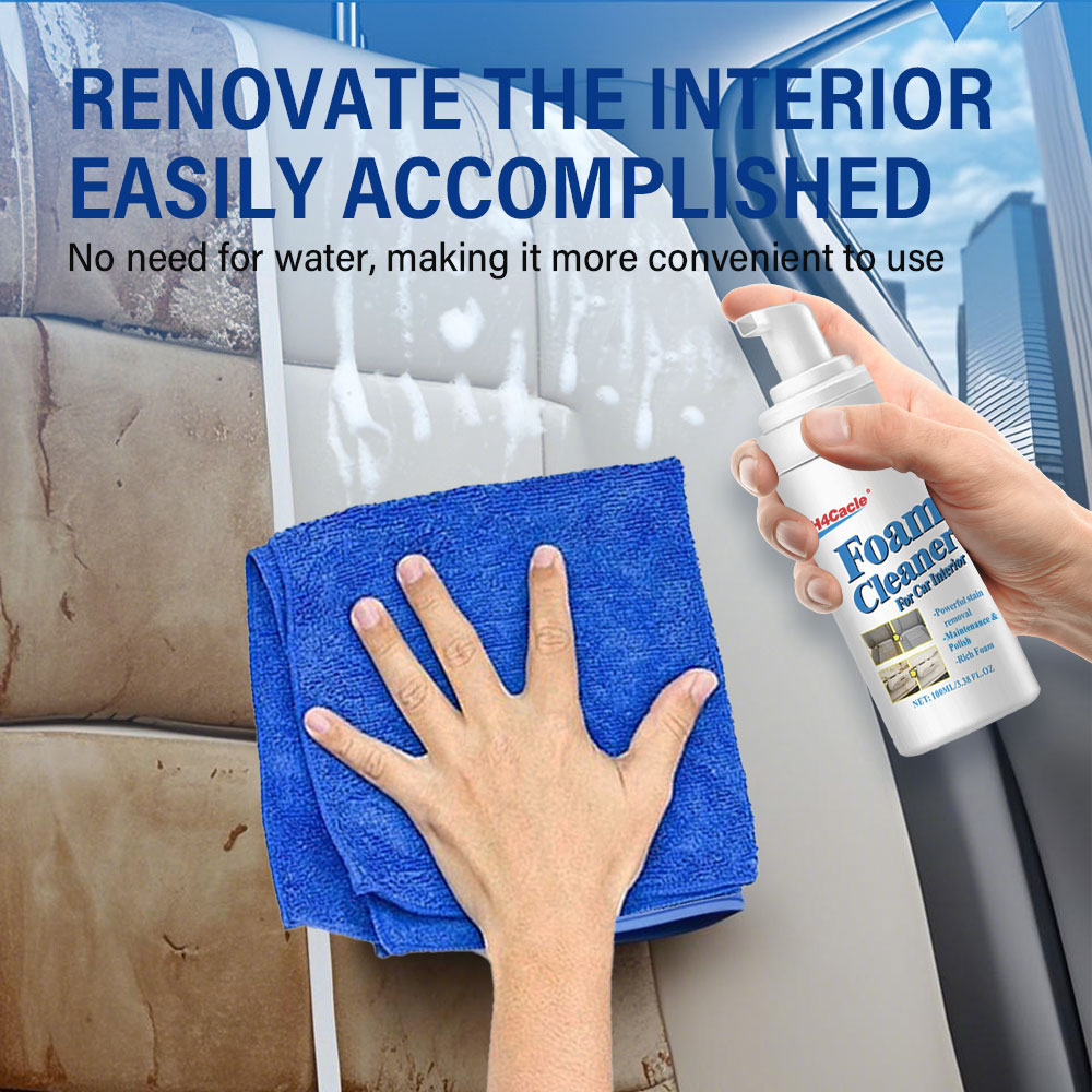 Multi-Purpose Foam Cleaner Car - مراجعة Trim Restorer Plastic وسعره